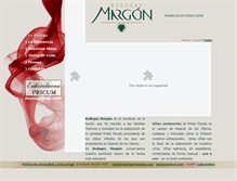Tablet Screenshot of bodegasmargon.com